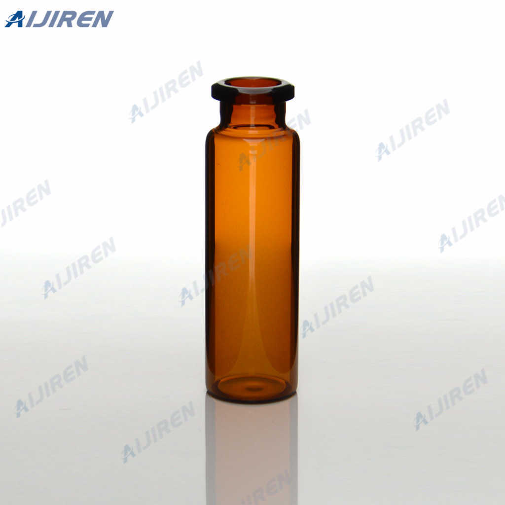 volume 20 mL HS aluminium crimp cap vials